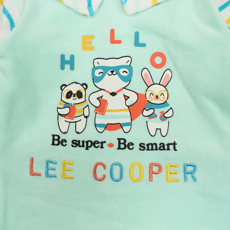 Picture of LC12061-BABY LEE COOPER THERMAL GROWS/SLEEPSUITS NEWBORN-12M